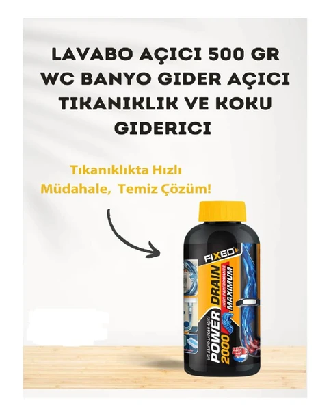 Sgs Wc-Banyo Lavabo Açıcı 500gr - 2