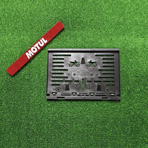 Motorsiklet Plakalık Motul Lazer Kesim 3D Kabartmalı Model Motor Plakalığı - 3