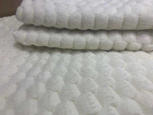 NİVEMESHOME KEMİK POLO ÇİFT KİŞİLİK YATAK ÖRTÜSÜ SETİ ÖZDİLEK - Resim 3