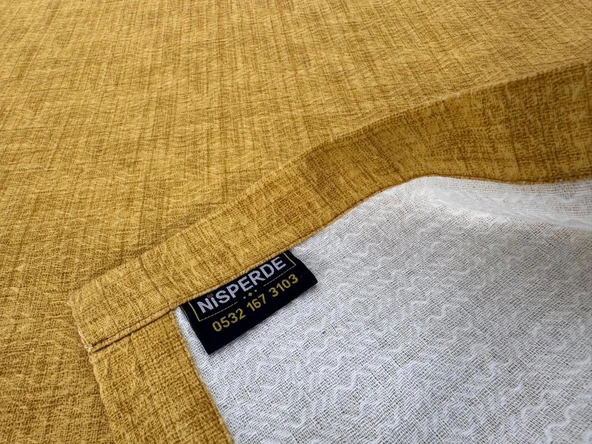 NİVEMESHOME HARDAL 160X230 TEK PİKE ÖRTÜSÜ TEK KİŞİLİK - 5