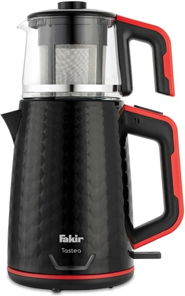 Fakir Tastea Çay Makınası - Siyah-Kırmızı ürün görseli 1