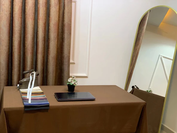 NİVEMESHOME KETEN TREND MASA ÖRTÜSÜ KAHVE APM - 5