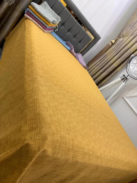 NİVEMESHOME HARDAL 160X230 TEK PİKE ÖRTÜSÜ TEK KİŞİLİK - 2