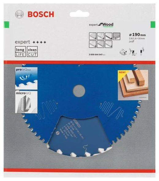 Daire Testere - EXPERT For Wood 190*30 mm 24 Diş - 1