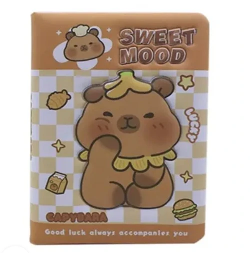 Mikro Puffy Cipper Beaver Not Defteri 13x18cm ürün görseli 1