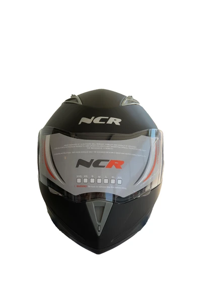 NCR Çene Açılır Motor Kaskı - Resim 2