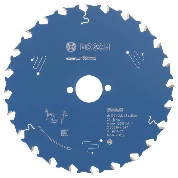 Daire Testere - EXPERT For Wood 190*30 mm 24 Diş - 2