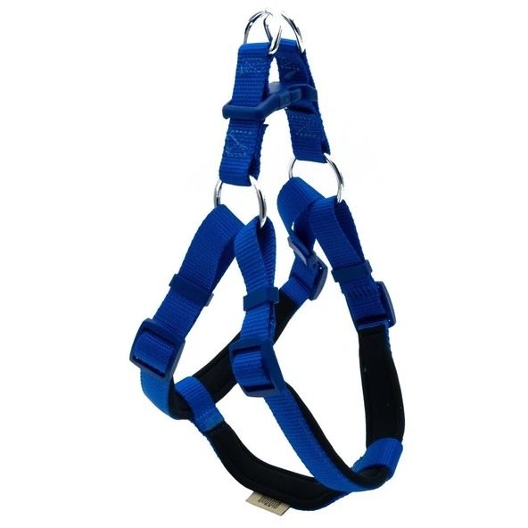 Doggie Konfor Dokuma Ronin Göğüs Tasması Royal Blue 2.0*45-55 cm (DSGT M) ürün görseli 1