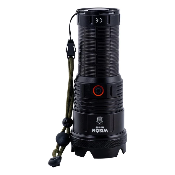 Wison El Feneri - Zoomlu - Şarjlı 50 W - Metal Gövde - 4