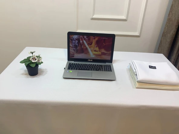 NİVEMESHOME KREM 140X220  MASA ÖRTÜSÜ - 6