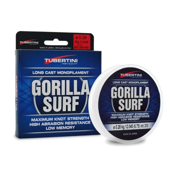 Tubertini Gorilla Surf Makara Misina 250+50 mt 0.26 mm ürün görseli 1