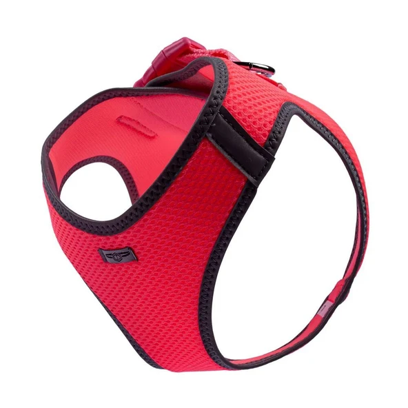 Doggie Havalı Dokuma Reflektörlü Küçük Irk Göğüs Tasması Pembe 42-48 cm (ARG-L) - Resim 4