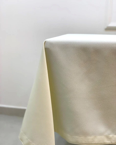 NİVEMESHOME KREM 140X220  MASA ÖRTÜSÜ - 2