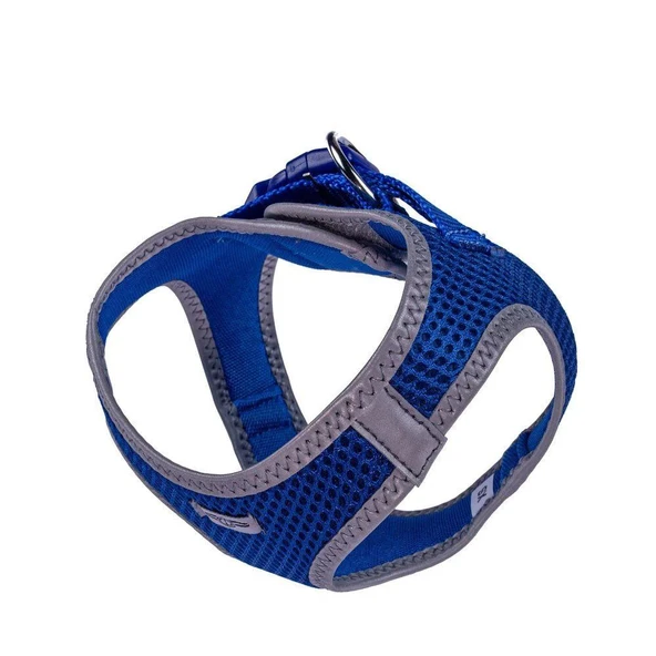 Doggie Havalı Dokuma Reflektörlü Küçük Irk Göğüs Tasması Mavi 30-34 cm (ARG-XS) - Resim 4