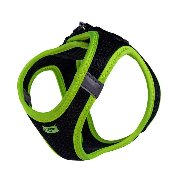 Doggie Havalı Dokuma Neon Küçük Irk Göğüs Tasması Sarı 38*44 cm (ANG-M) - Resim 4