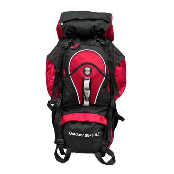 Cakard Profesyonel Dağcı Sırt Çantası 85+10 Lt Kırmızı 985-CK ürün görseli 1