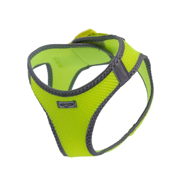 Doggie Havalı Dokuma Reflektörlü Küçük Irk Göğüs Tasması Yellow 32-38 cm(ARG-S) - Resim 3