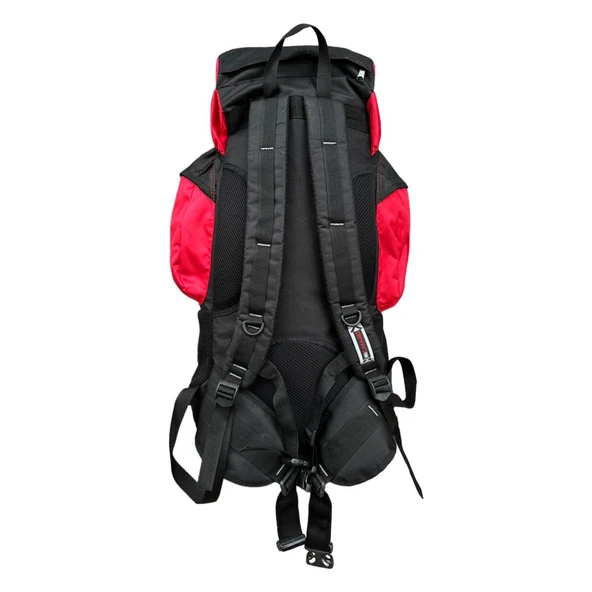 Cakard Profesyonel Dağcı Sırt Çantası 85+10 Lt Kırmızı 985-CK - Resim 4