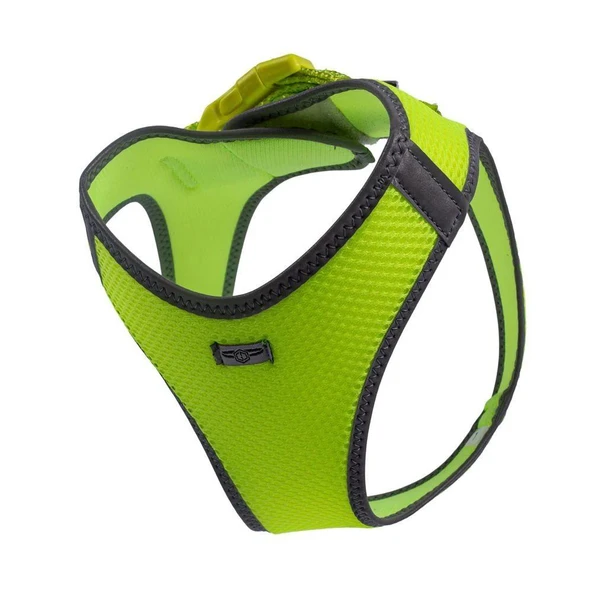 Doggie Havalı Dokuma Reflektörlü Küçük Irk Göğüs Tasması Yellow 42-48 cm(ARG-L) - Resim 4