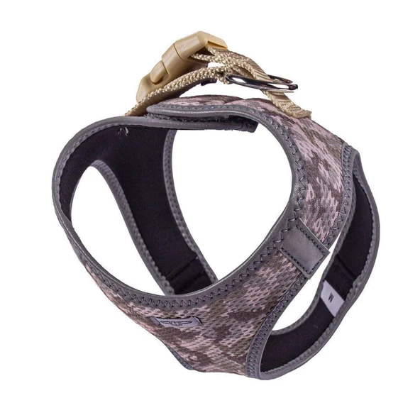 Doggie Havalı Dokuma Reflektörlü Küçük Irk Göğüs Tasması Camo 38-44 cm(ARG-M) - Resim 4