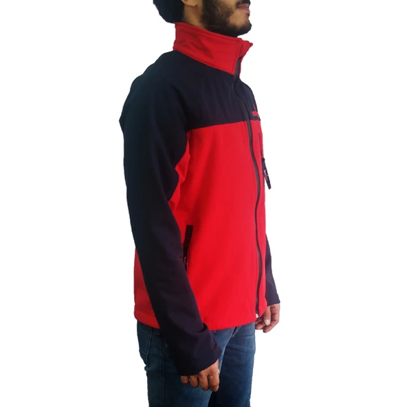 Softshell Mont Kırmızı-Lacivert 3XL - 2