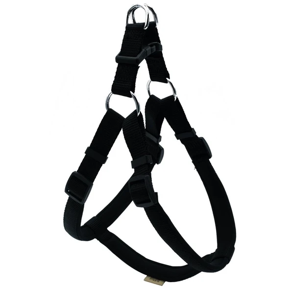 Doggie Konfor Dokuma Ronin Göğüs Tasması Siyah 2.0*55-65 cm (DSGT L) - 1