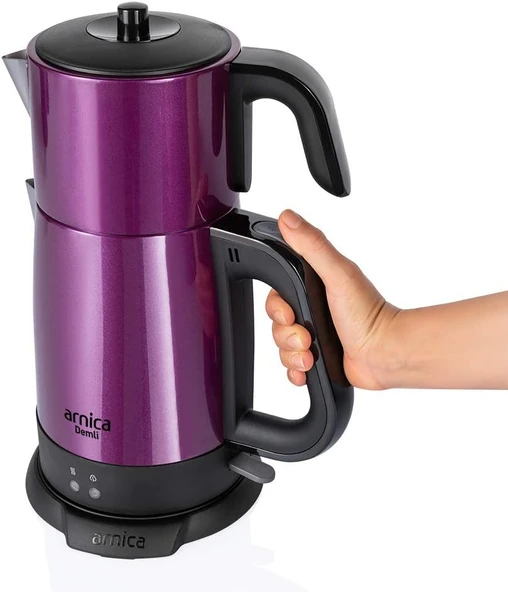 arnica Demli IH33152 Çay Makinesi Mor ürün görseli 1