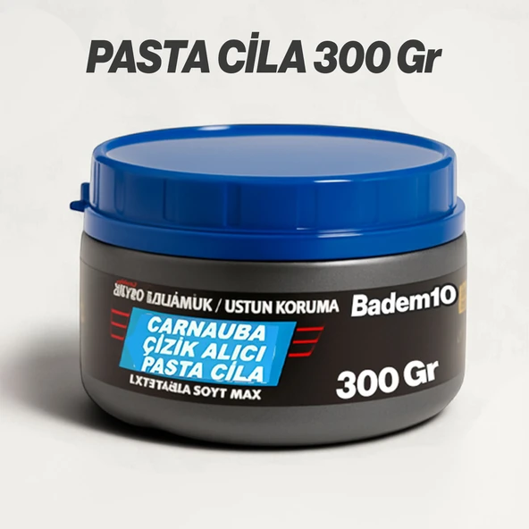 Pasta Cila Polisaj Süngeri Seti + 300 Gr Cila 150 mm Matkap Uyumlu Oto Seramik Wax Parlatma Pedi - 2