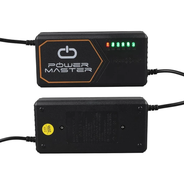 Powermaster 24 Volt 20 Amper Elektrikli Bisiklet Şarj Cihazı - Resim 2