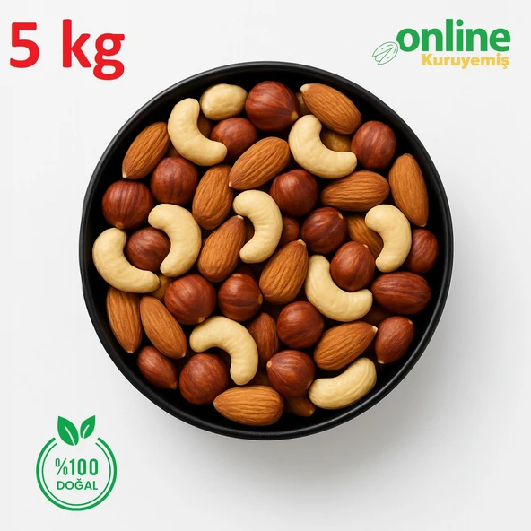 Lüx Çiğ Karışık Kuruyemiş 5 kg - Resim 2