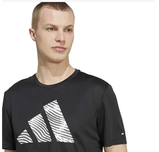 Adidas Erkek Koşu - Yürüyüş T-shirt Adi365 E Bl T M JM5741 - Resim 3
