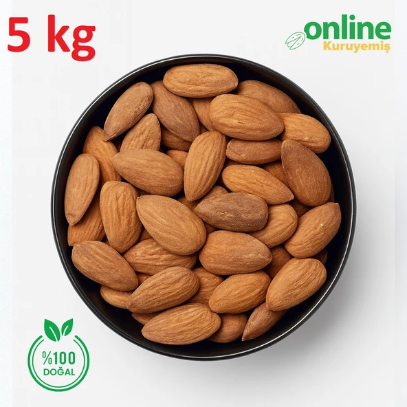 Kavrulmuş Yerli Badem 5 kg - Resim 2