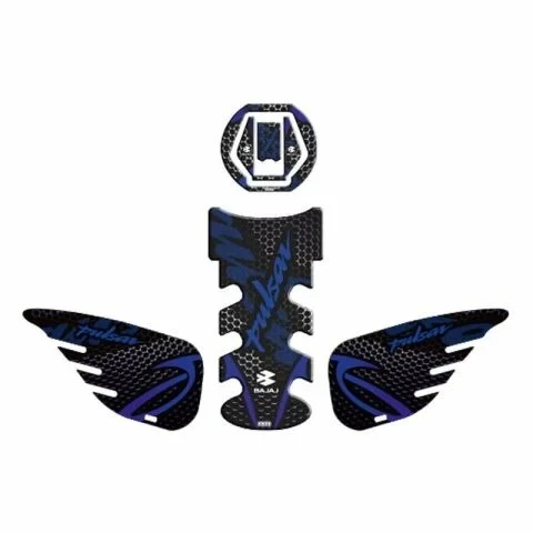 BAJAJ PULSAR 2014 - 2025 UYUMLU Tank Pad Set 006 ürün görseli 1