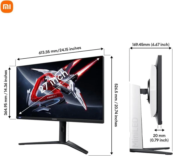 Xiaomi Mini Led Gaming Monitör G Pro 27İ EU 1 mS Ful Hd 180 Hz - 2
