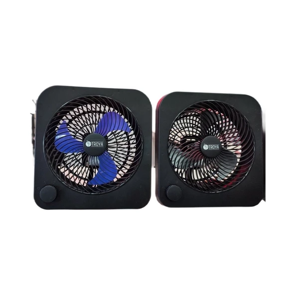 Troya Tr-516 Masaüstü Vantilatör 3 Kanatlı 3 Kademeli Vantilatör - 5