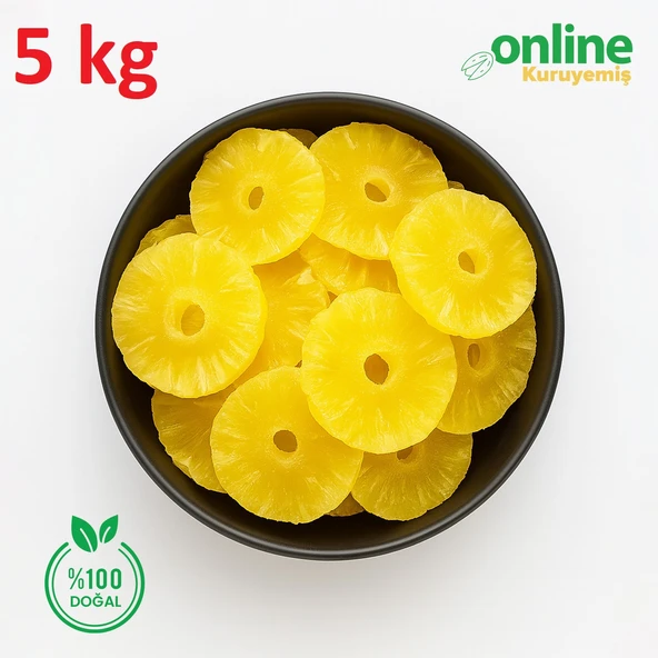 Ananas Kurusu 5 kg - Resim 3