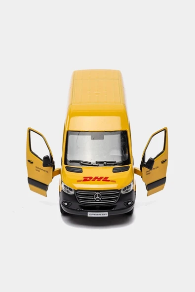 Kinsmart Mercedes Sprinter Metal Çek Bırak Diecast Model Araba - Resim 2