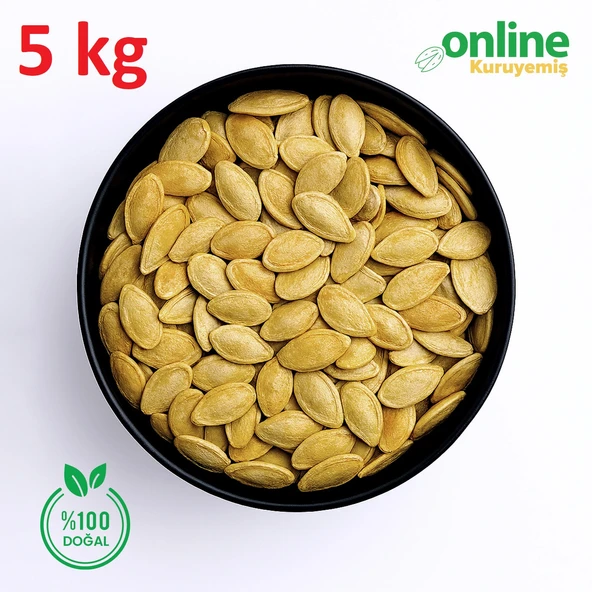 Kabuklu Çiğ Kabak Çekirdeği 5 kg - Resim 3