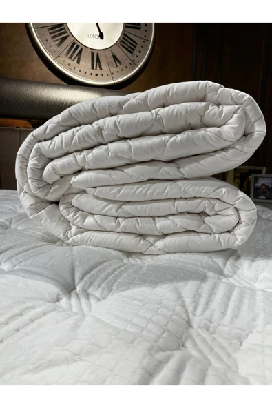 Tek Kişilik Merinos Kuzu Yünü Yorgan (%100 Saf Merinos Kuzu Yünü) 155 x 215 cm - 4