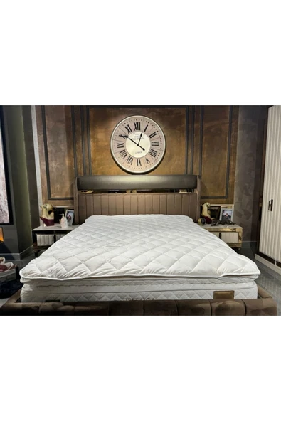 Merinos Kuzu Yünü Yatak Pedi, Yatak Koruyucu, Yatak Şiltesi (%100 MERİNOS KUZU YÜNÜ) - 2