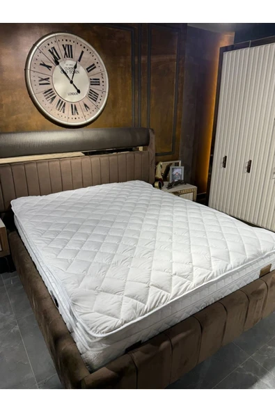 Merinos Kuzu Yünü Yatak Pedi, Yatak Koruyucu, Yatak Şiltesi (%100 MERİNOS KUZU YÜNÜ) - 4