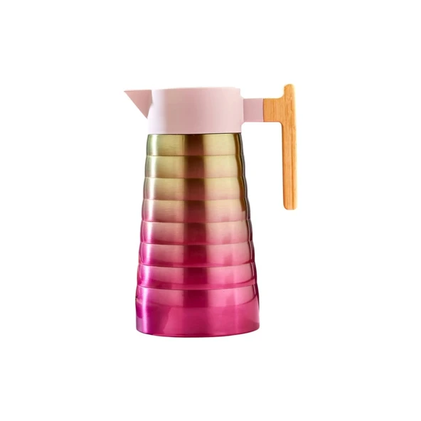 AKILLIELMA-COOKER 2L ÇELİK TERMOS CKR2097 YEŞİL PEMBE ürün görseli