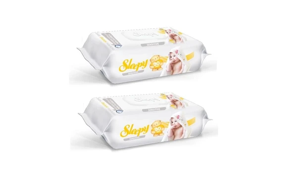 Sleepy Sensitive Islak Mendil 90'lı x 2 Adet - 1