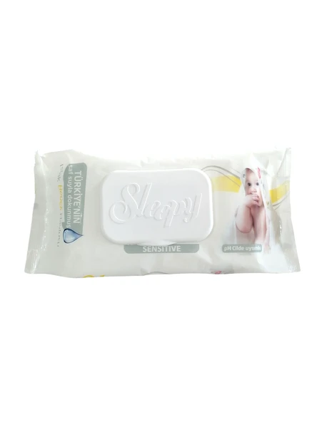 Sleepy Sensitive Islak Mendil 90'lı x 4 Adet - Resim 3