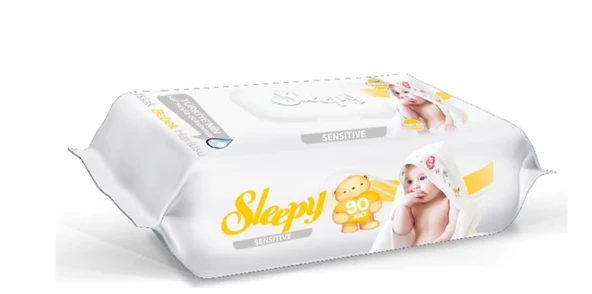 Sleepy Sensitive Islak Mendil 90'lı x 4 Adet - Resim 2