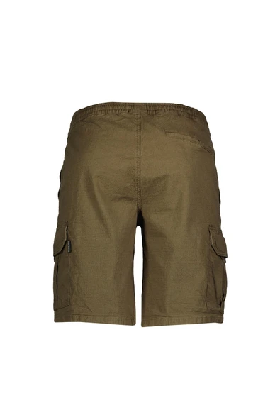 Cazador Regular Fit Bermuda 25YCEED06014 Haki Şort - Resim 2