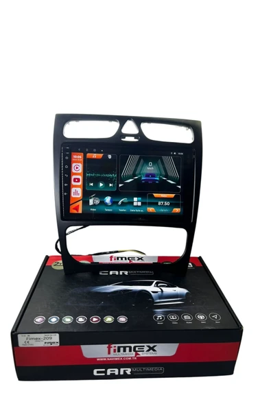 Mercedes w203-w209 FİMEX 4-64 (FANLI) DSPLİ PRO OEM MULTİMEDİA