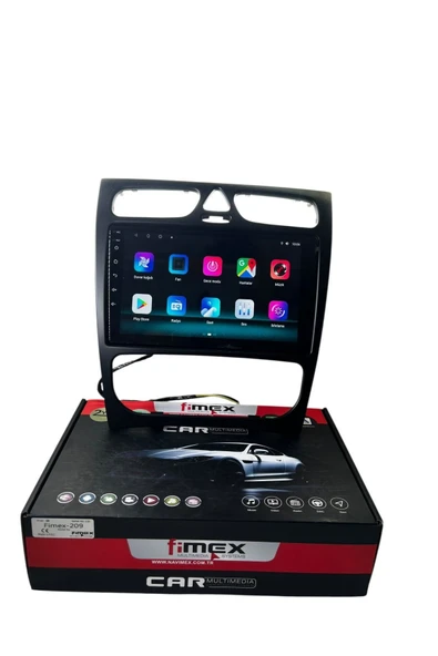 Mercedes w203-w209 FİMEX 4-64 (FANLI) DSPLİ PRO OEM MULTİMEDİA - 4