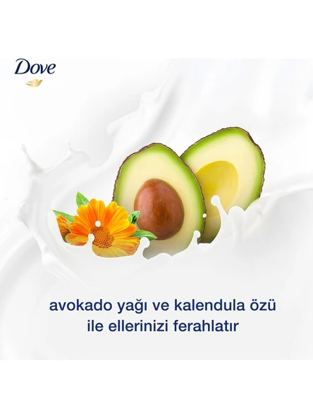 Dove Nemlendirici Sıvı Sabun Avokado Yağı Ve Kalendula Özü 450 ml