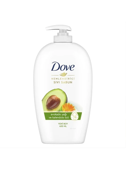 Dove Nemlendirici Sıvı Sabun Avokado Yağı Ve Kalendula Özü 450 ml - 3